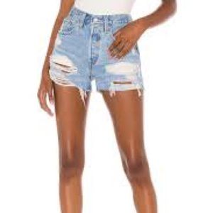 Levi’s high waisted shorts